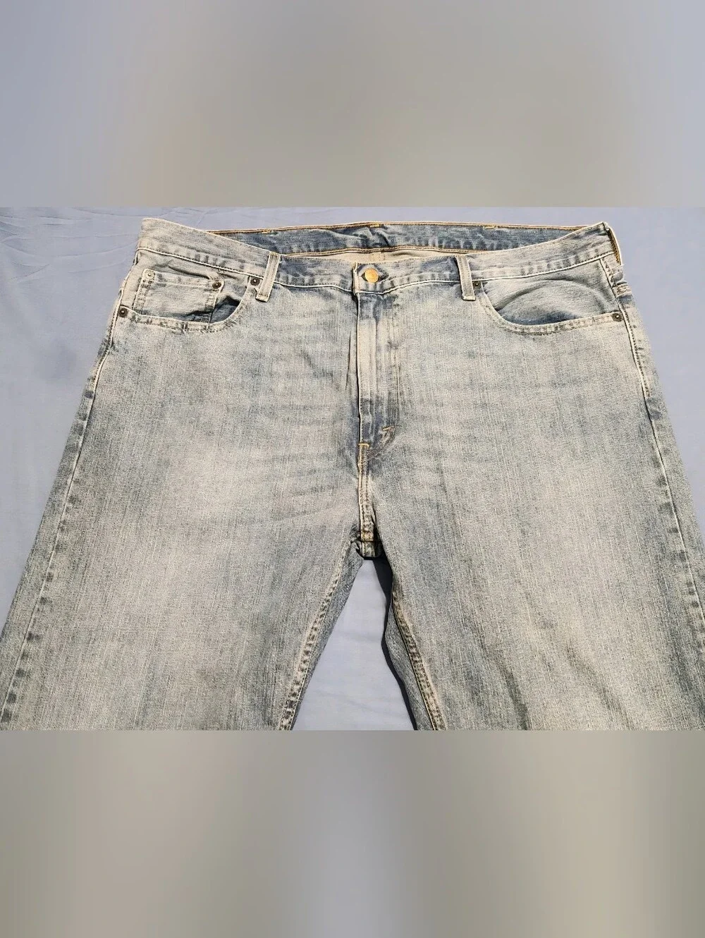 Levi's 569 Loose Straight Men's Jeans Light Wash Denim Size 40x30